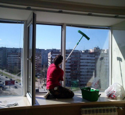 Мытье окон в однокомнатной квартире Лянтор